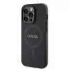 Capa GUESS Saffiano PU MagSafe para iPhone 15 Pro preta