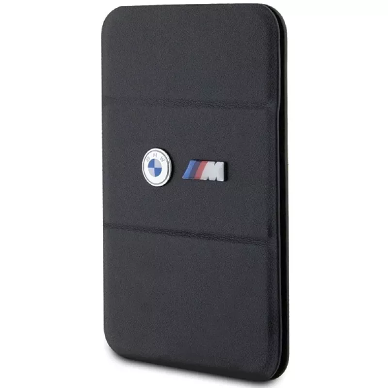 BMW M Edition Carteira MagSafe com ranhura para cartões e suporte preto