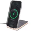 Guess Carregador sem fios 2 em 1 dobrável GUDCFAL4PEGK 15W preto padrão 4G MagSafe