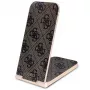 Guess Carregador sem fios 2 em 1 dobrável GUDCFAL4PEGW 15W castanho padrão 4G MagSafe
