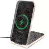 Guess Carregador sem fios 2 em 1 dobrável GUDCFAL4PEGW 15W castanho padrão 4G MagSafe