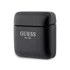 Guess Auscultadores Bluetooth True Wireless Stereo com logótipo impresso e estojo de carregamento (preto)