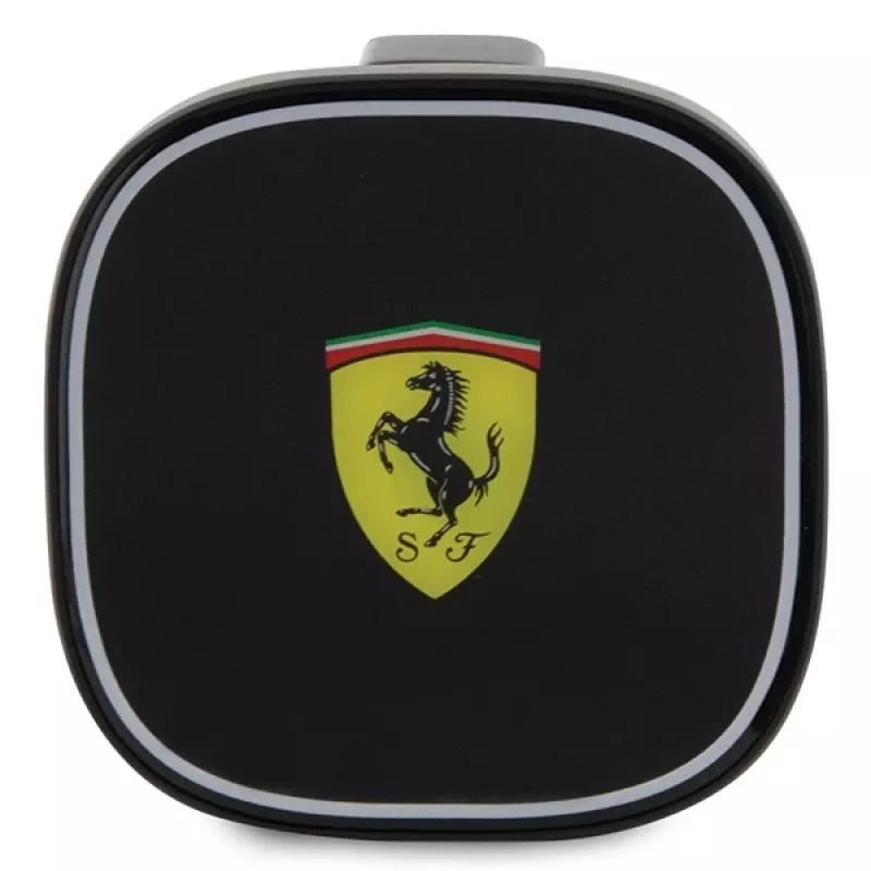 Ferrari Suporte de carregamento sem fios indutivo para automóvel 15W FECHMGLK para saída de ar, preto, MagSafe