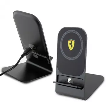 Ferrari Base de carregamento sem fios MagSafe 15W coleção 2023 - preta