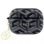 Guess GUAP2PGCE4CK Capa preta GCube Charm para AirPods Pro 2 (2022/2023)