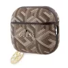 Guess GUAP2PGCE4CW Capa castanha GCube Charm para AirPods Pro 2 (2022/2023)