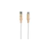 Guess GUCLLALRGDD Cabo USB-C para Lightning 1,5 m carregamento rápido dourado claro com logótipo gravado
