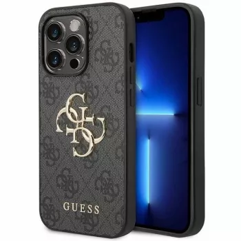 Guess GUHCP15L4GMGGR Capa rígida para iPhone 15 Pro 6,1