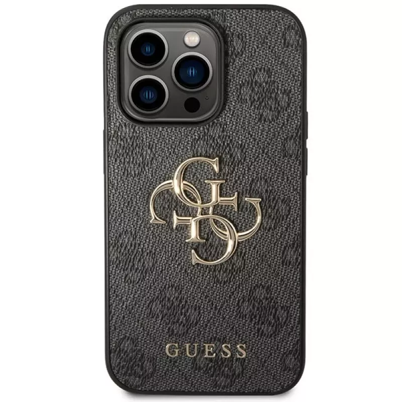 Guess GUHCP15L4GMGGR Capa rígida para iPhone 15 Pro 6,1