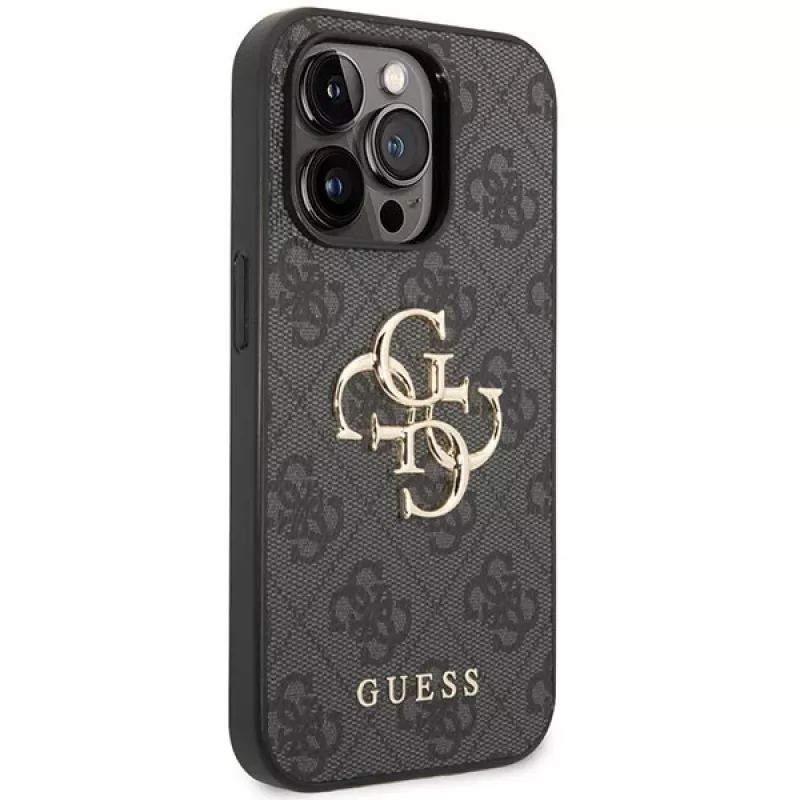 Guess GUHCP15L4GMGGR Capa rígida para iPhone 15 Pro 6,1
