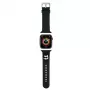 Karl Lagerfeld Bracelete de silicone 3D com cabeça Choupette para Apple Watch 38/40/41mm preta