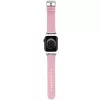 Hello Kitty HKAWMPGKHP Bracelete de silicone rosa para Apple Watch 38/40/41mm