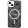 Guess GUHMP15MH4STK Capa rígida para iPhone 15 Plus/14 Plus 6,7 polegadas preta MagSafe 4G