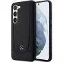 Mercedes-Benz Capa rígida em pele Urban preta para Samsung Galaxy S23 FE