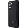 Mercedes-Benz Capa rígida em pele Urban preta para Samsung Galaxy S23 FE