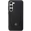 Mercedes-Benz Capa rígida em pele Urban preta para Samsung Galaxy S23 FE