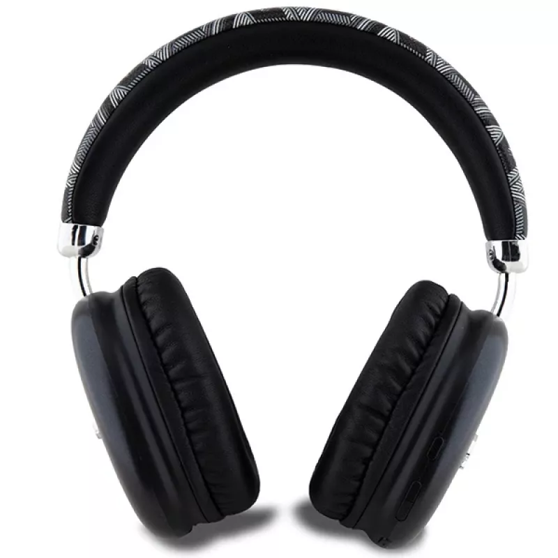 Guess Auscultadores Bluetooth on-ear Gcube Metallic Script Logo pretos