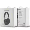 Guess Auscultadores Bluetooth on-ear Gcube Metallic Script Logo pretos