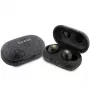 Auscultadores Guess 4G Metal Logo Bluetooth TWS ENC com estojo de carregamento (preto)