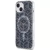 Guess GUHMP15SHGCUSTGK Capa rígida IML GCube MagSafe para iPhone 15 / 14 / 13 6,1