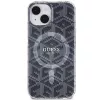 Guess GUHMP15SHGCUSTGK Capa rígida IML GCube MagSafe para iPhone 15 / 14 / 13 6,1