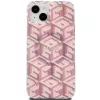 Guess GUHMP15MHGCUSTGP Capa rígida IML GCube MagSafe para iPhone 15 Plus / 14 Plus 6,7