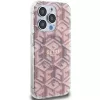 Guess GUHMP15XHGCUSTGP Capa rígida IML GCube MagSafe para iPhone 15 Pro Max 6,7