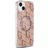 Guess GUHMP15MHGCUSTGW Capa rígida IML GCube MagSafe para iPhone 15 Plus / 14 Plus 6,7
