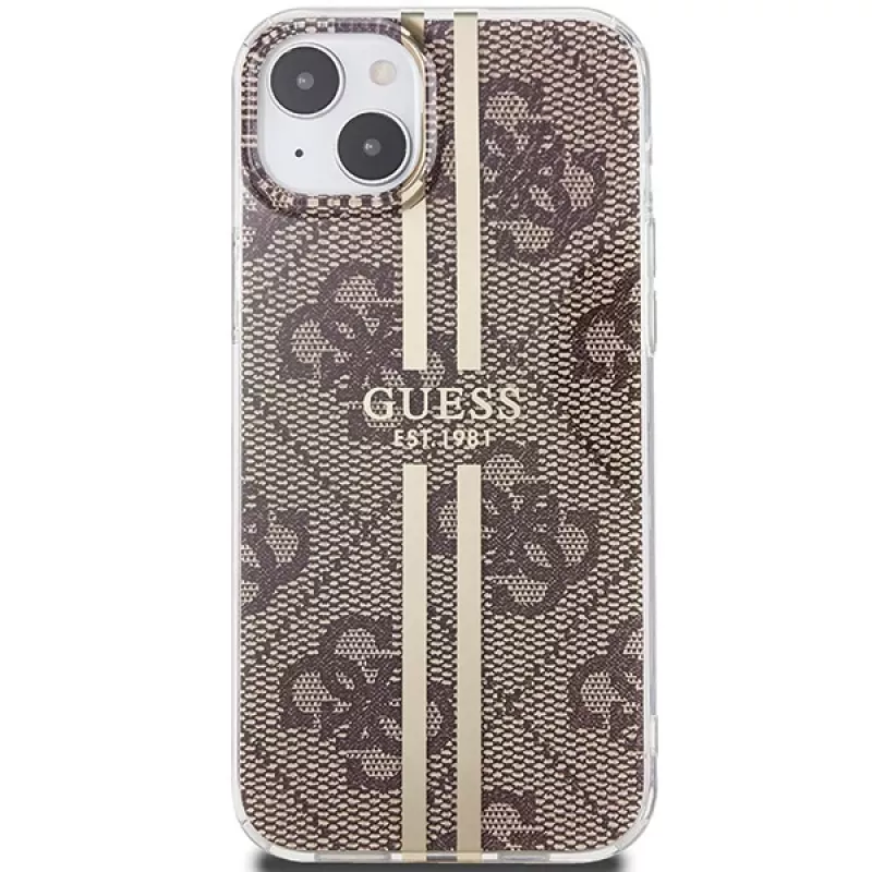 Guess GUHCP15MH4PSEGW Capa rígida IML para iPhone 15 Plus / 14 Plus 6,7