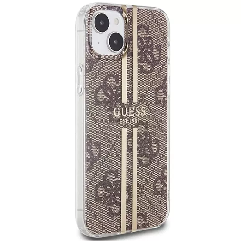 Guess GUHCP15MH4PSEGW Capa rígida IML para iPhone 15 Plus / 14 Plus 6,7