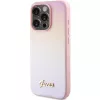 Guess Capa rígida Saffiano Iridescent Script para Apple iPhone 14 Pro 6,1