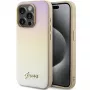 Guess GUHCP14XPSAIRSD Capa rígida Saffiano Iridescent Script para Apple iPhone 14 Pro Max 6,7