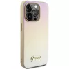 Guess GUHCP14XPSAIRSD Capa rígida Saffiano Iridescent Script para Apple iPhone 14 Pro Max 6,7