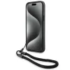 BMW Capa rígida Signature Leather Wordmark para iPhone 15 / 14 / 13 6,1