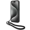 BMW Capa rígida Signature Leather para iPhone 15 Pro Max 6,7