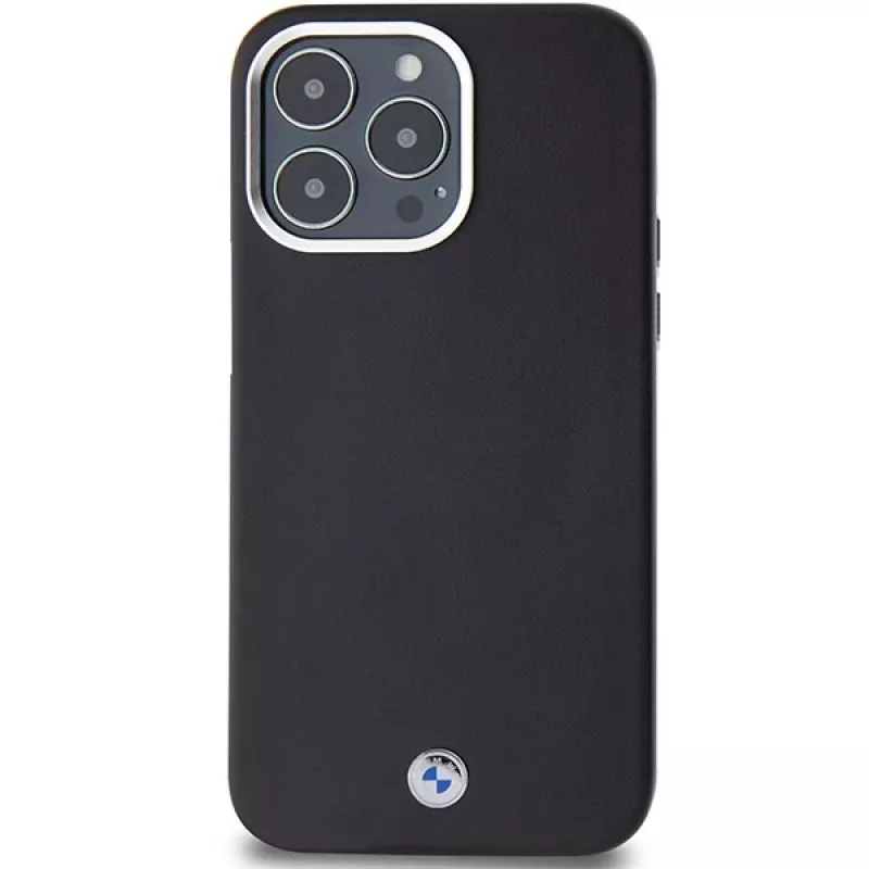 BMW Capa Signature Wrapped Metal MagSafe para iPhone 15 Pro Max 6,7 inch preta