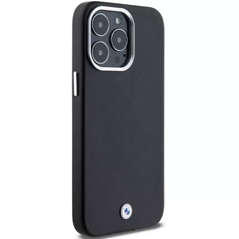 BMW Capa Signature Wrapped Metal MagSafe para iPhone 15 Pro Max 6,7 inch preta