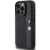 BMW Capa rígida perfurada Tricolor Line para Apple iPhone 15 Pro 6,1