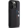 BMW Capa rígida perfurada Tricolor Line para Apple iPhone 15 Pro 6,1