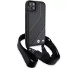 BMW M Edition Capa rígida Carbon Stripe & Strap para iPhone 15 Plus / 14 Plus 6,7