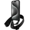 BMW M Edition Capa rígida Carbon Tricolor Lines para Apple iPhone 15 Pro 6,1