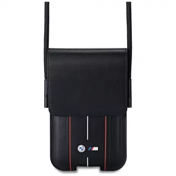 Bolsa para telemóvel BMW vermelha com riscas pretas