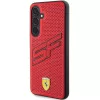 Capa rígida Ferrari FEHCS24SPINR S24 S921 vermelha Big SF Perforated para Samsung Galaxy S24