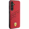 Capa rígida Ferrari FEHCS24SPINR S24 S921 vermelha Big SF Perforated para Samsung Galaxy S24