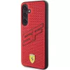 Capa rígida Ferrari FEHCS24MPINR S24+ S926 vermelha Big SF Perforated para Samsung Galaxy S24+
