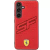 Capa rígida Ferrari FEHCS24MPINR S24+ S926 vermelha Big SF Perforated para Samsung Galaxy S24+