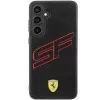 Capa rígida Ferrari FEHCS24SPINK S24 S921 preta Big SF Perforated para Samsung Galaxy S24