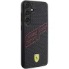 Capa rígida Ferrari FEHCS24SPINK S24 S921 preta Big SF Perforated para Samsung Galaxy S24