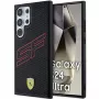 Capa rígida Ferrari FEHCS24LPINK S24 Ultra S928 preta Big SF Perforated
