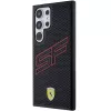 Capa rígida Ferrari FEHCS24LPINK S24 Ultra S928 preta Big SF Perforated